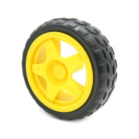 Car Wheel Yellow B
