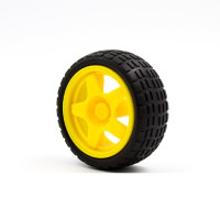 Car Wheel Yellow A